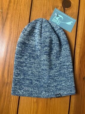 Blue Knit Beanie